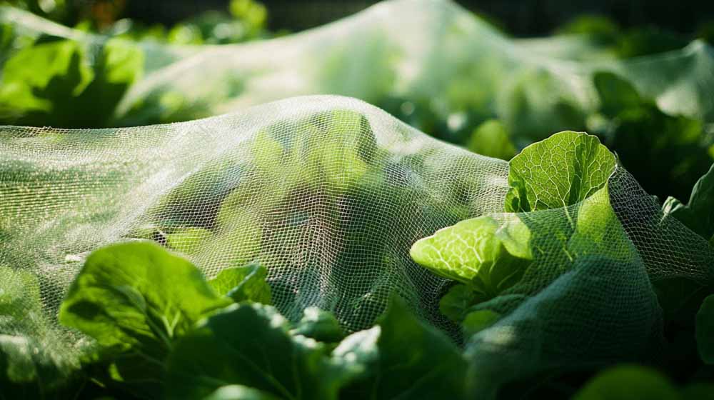 Filet anti-insectes pour choux