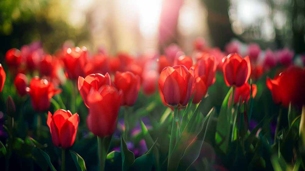 Tulipes rouges
