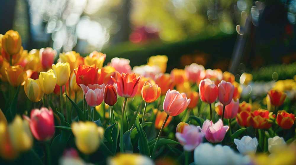 Mélanges de tulipes