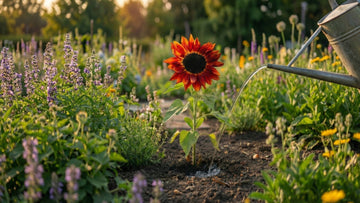 Arrosage tournesol - Blomea.fr