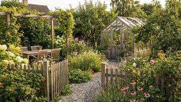 Jardin en août - Blomea.fr