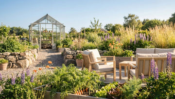 Jardin en juillet - Blomea.fr