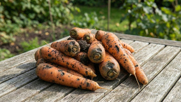 Taches noires sur les carottes - Blomea.fr