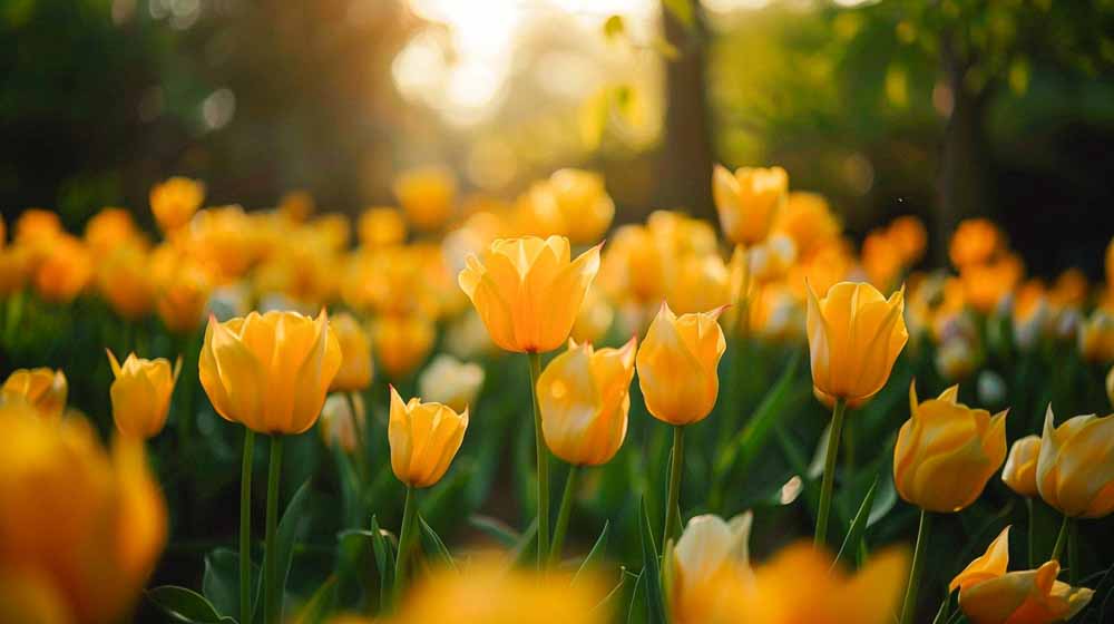 Tulipes jaunes