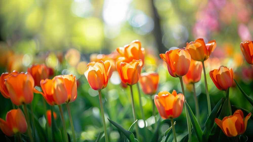 Tulipes oranges - Blomea.fr