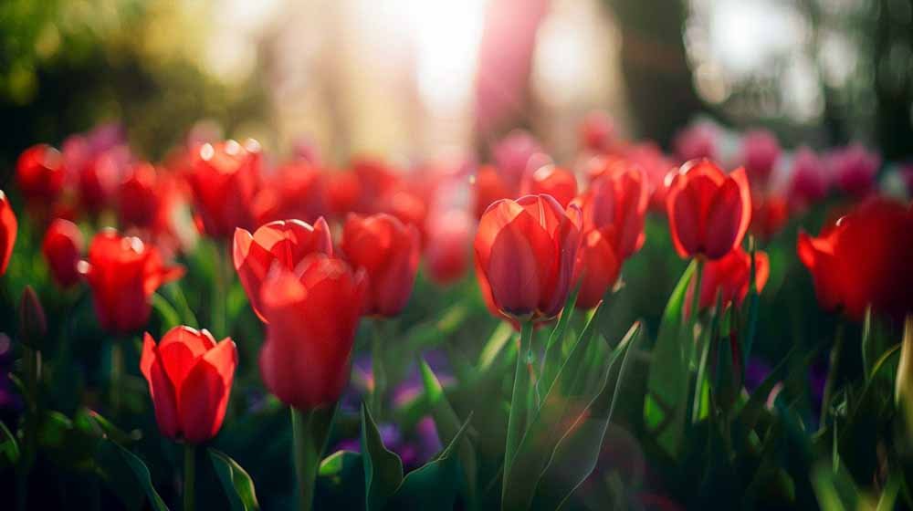 Tulipes rouges - Blomea.fr