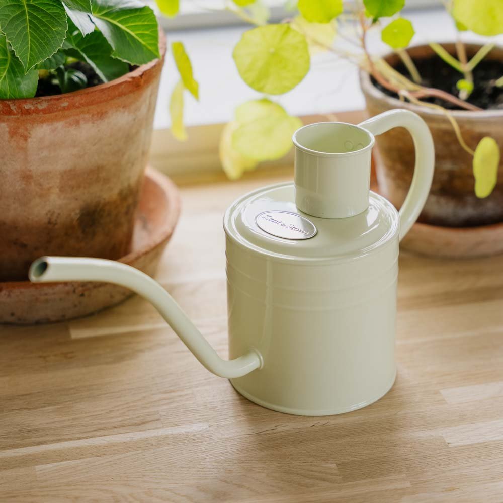 Arrosoir d'intérieur en métal, 1 L, crème vintage