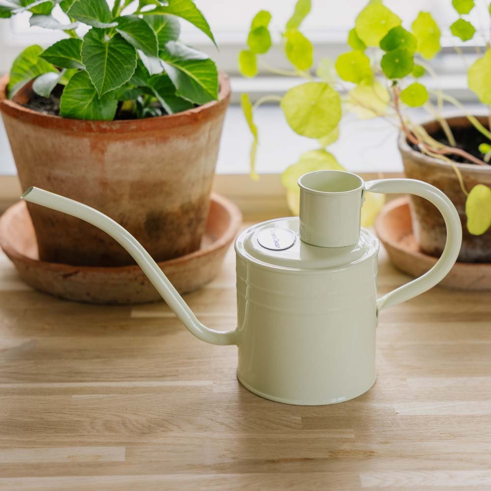 Arrosoir d'intérieur en métal, 1 L, crème vintage