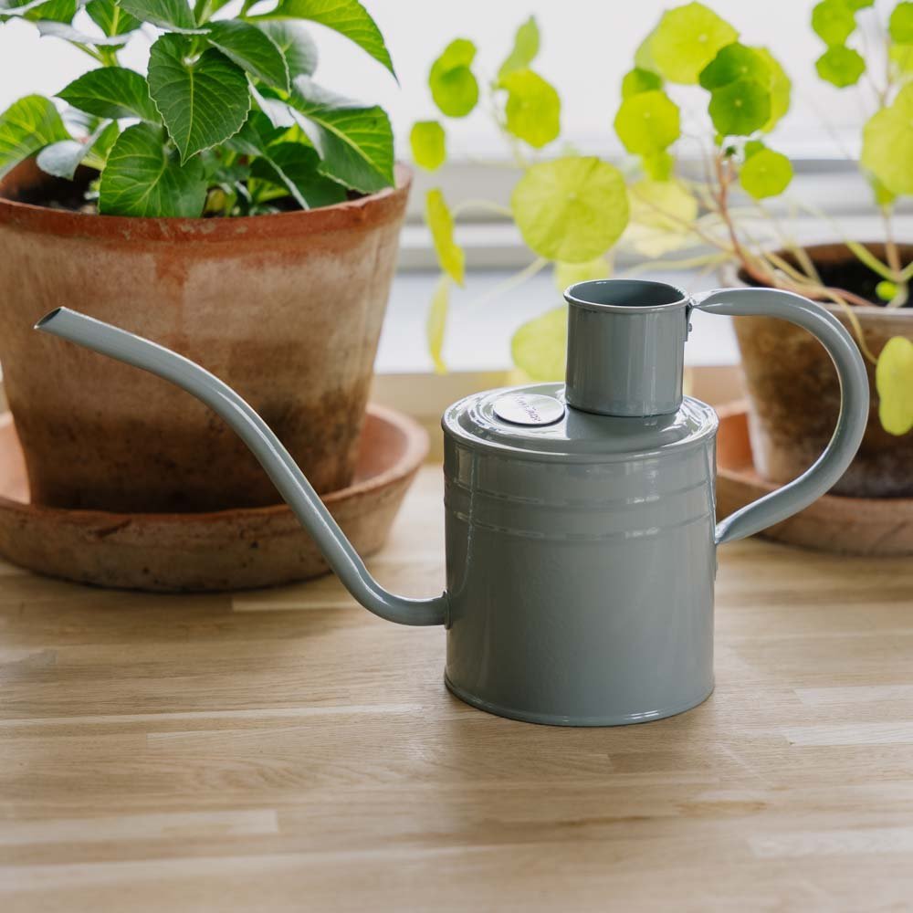Arrosoir d'intérieur en métal, 1 L, gris chaud