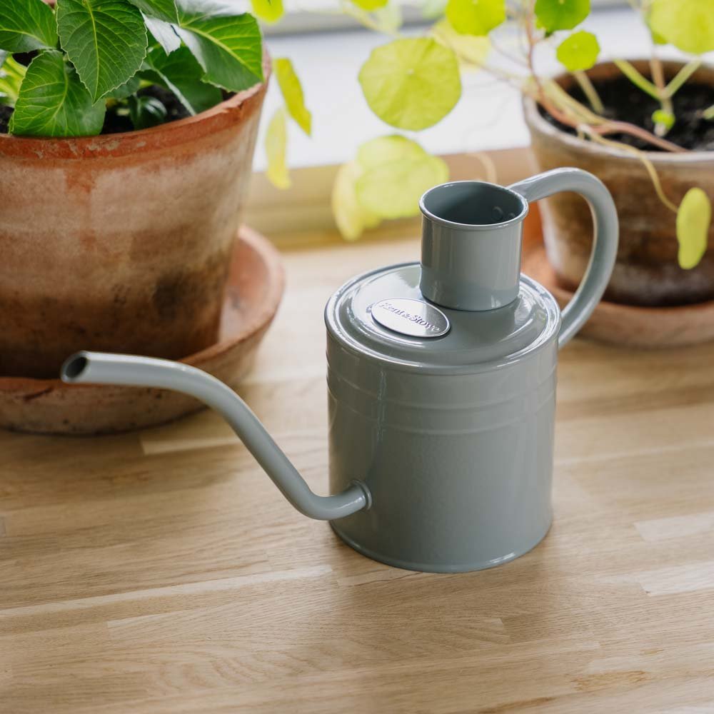 Arrosoir d'intérieur en métal, 1 L, gris chaud