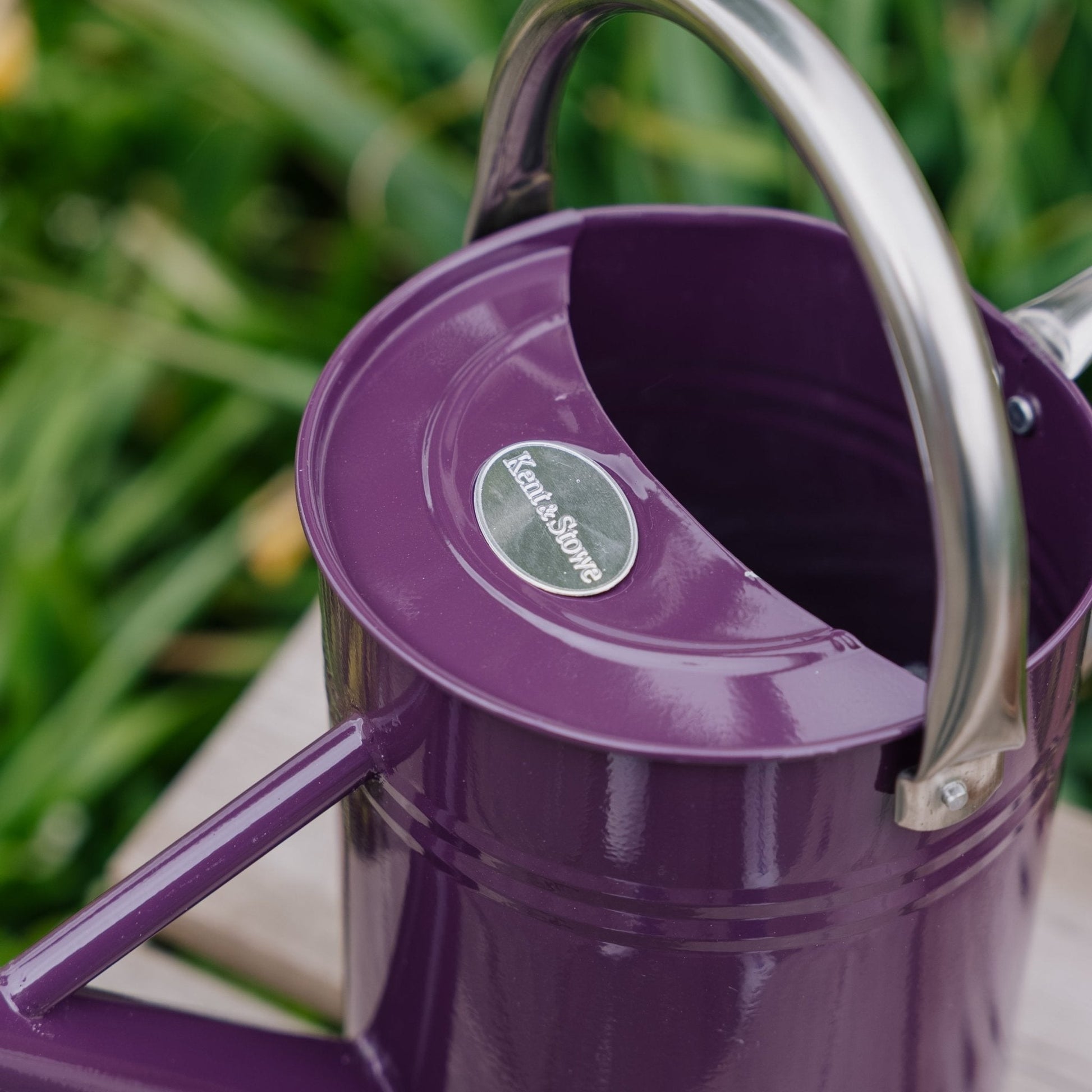 Arrosoir en métal, 4,5 L, violet profond