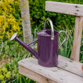 Arrosoir en métal, 4,5 L, violet profond