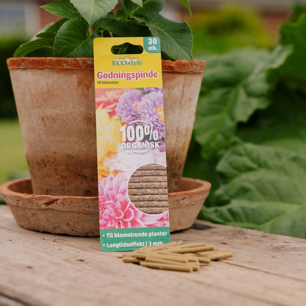 Bâtonnets d'engrais pour fleurs, 30 pièces