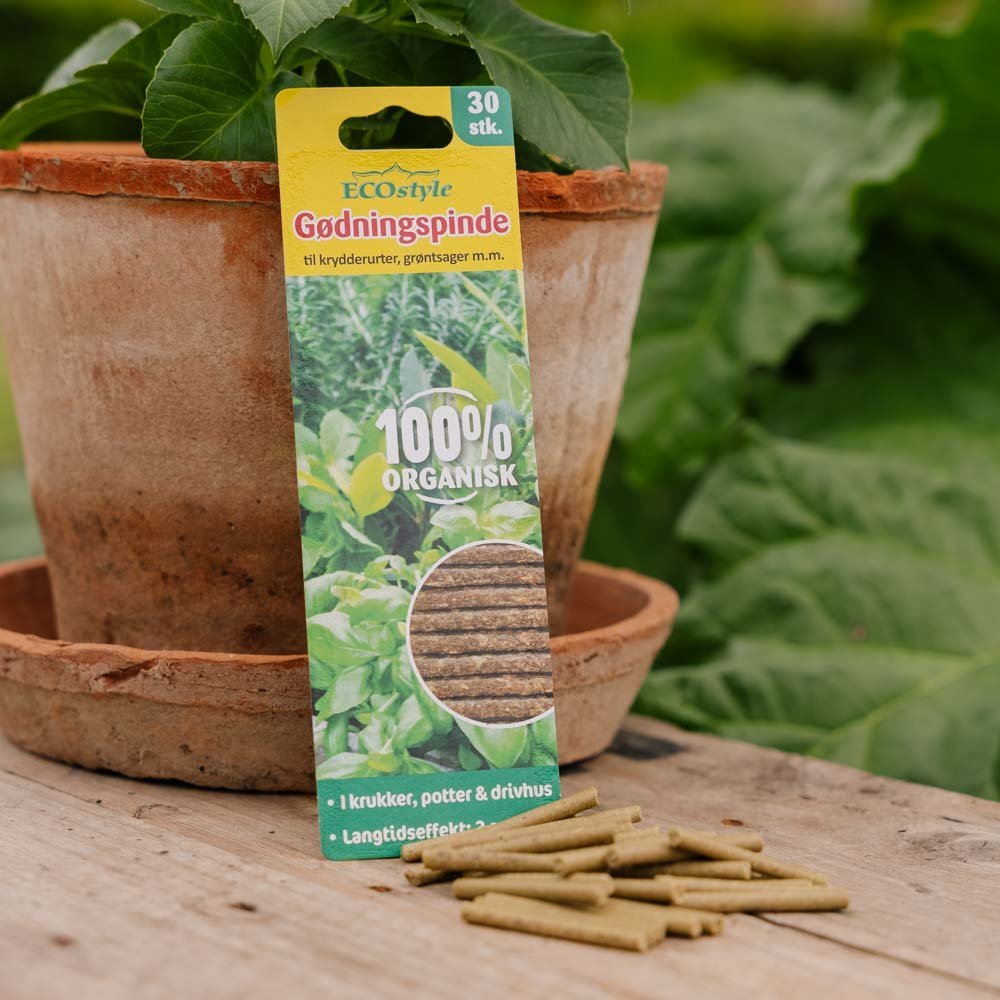 Bâtonnets d'engrais pour herbes aromatiques, 30 pièces