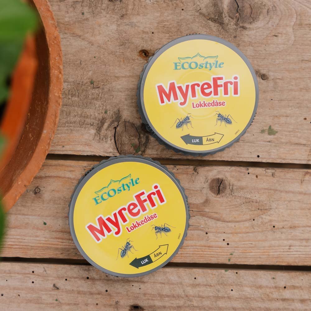 Boîte d’appâts MyreFri avec couvercle refermable, 2 pièces