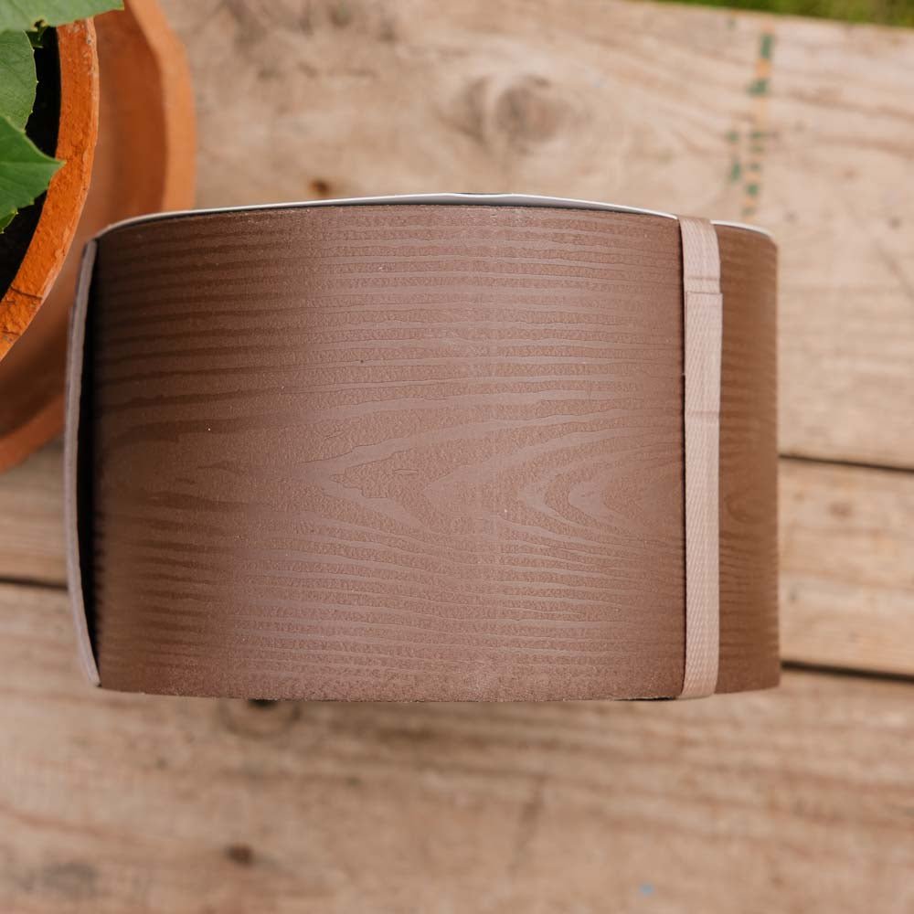 Bordure de gazon Turfline Premium marron, 8 m / 12,5 cm / 3 mm