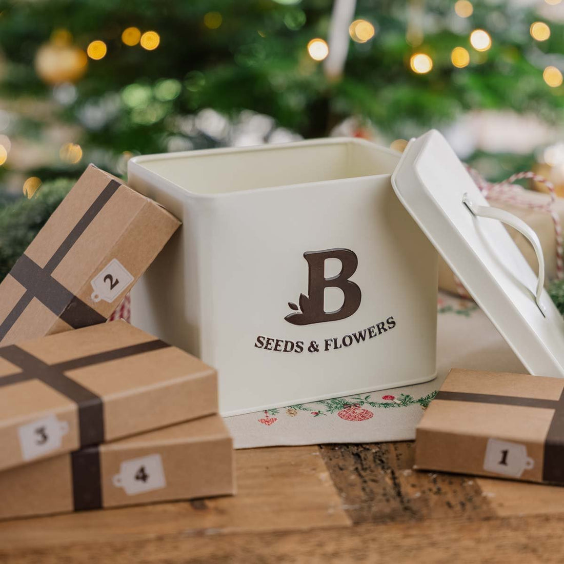 Calendrier de l’Avent aux graines (4 dimanches)