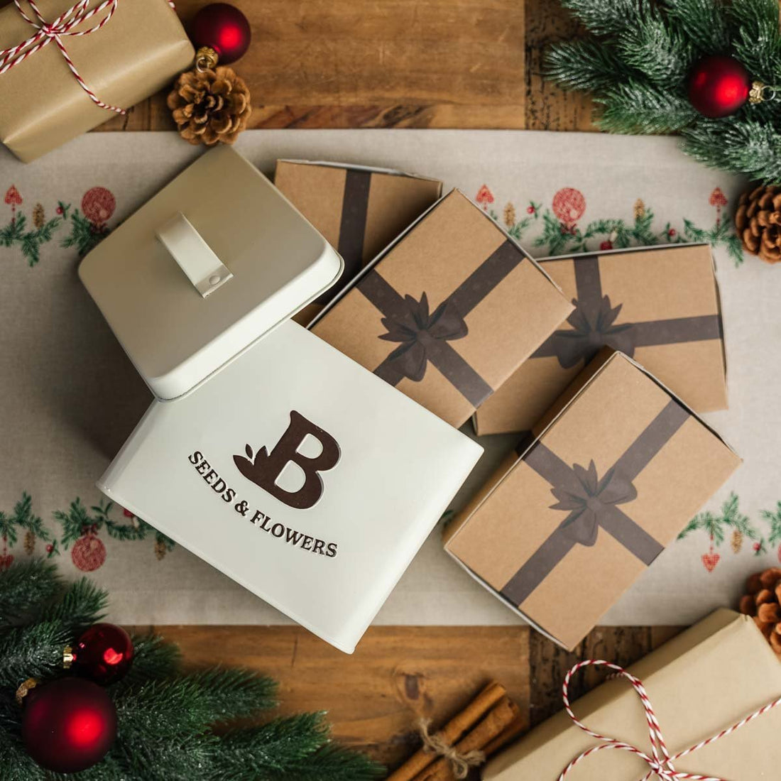 Calendrier de l’Avent aux graines (4 dimanches)