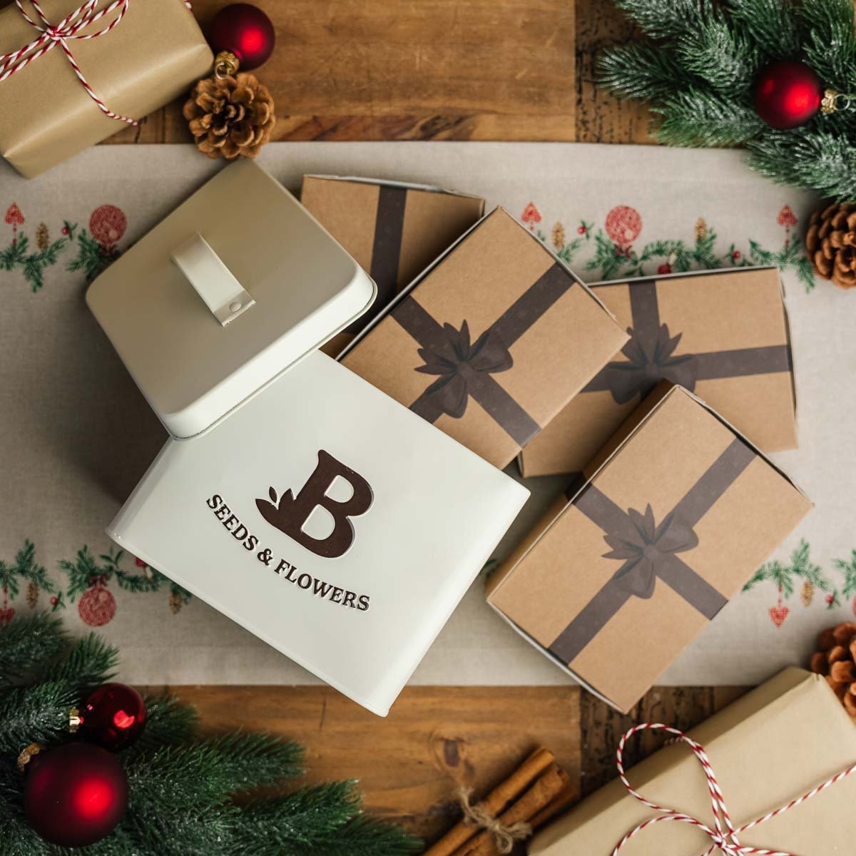 Calendrier de l’Avent aux graines (4 dimanches)