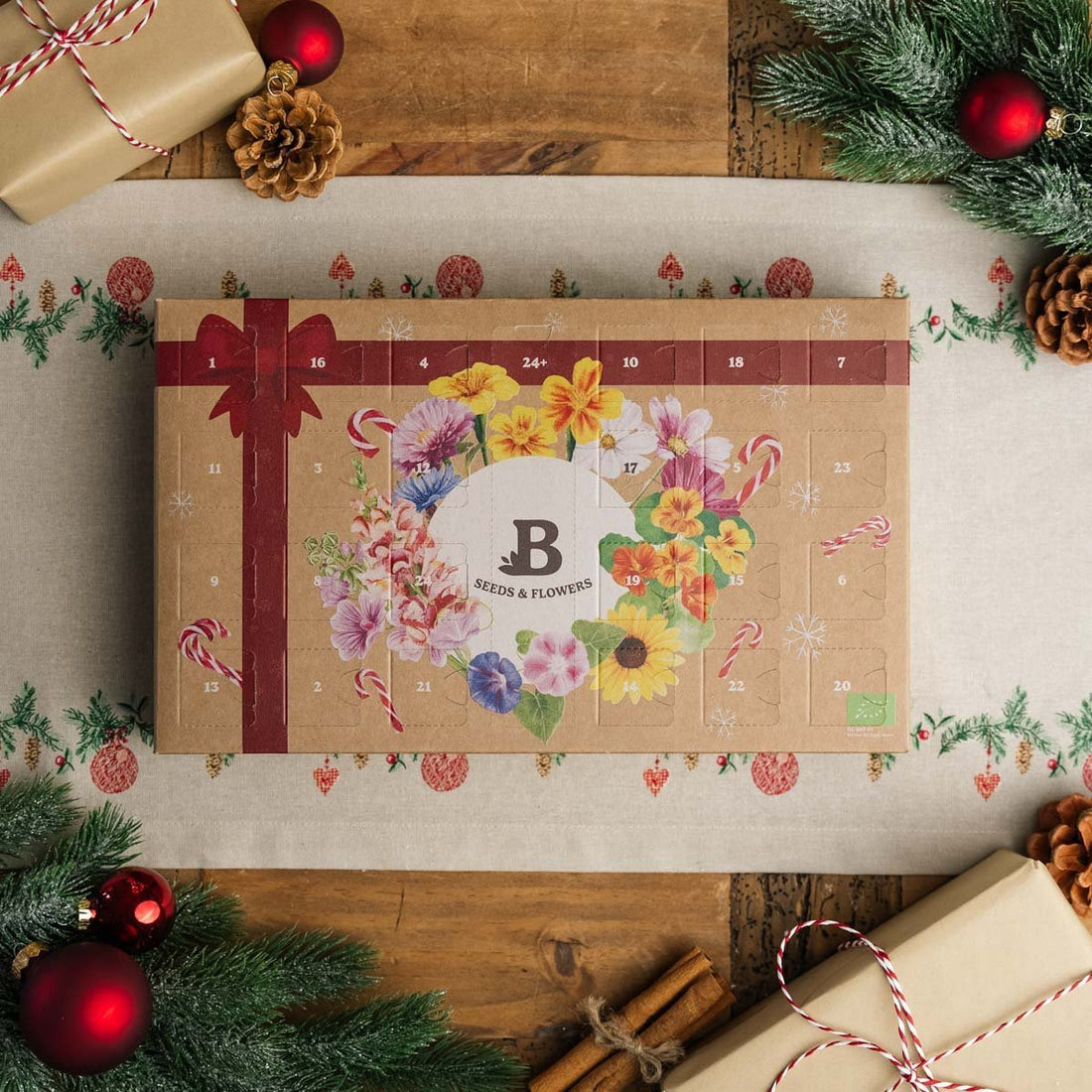 Calendrier de l’Avent aux graines de fleurs