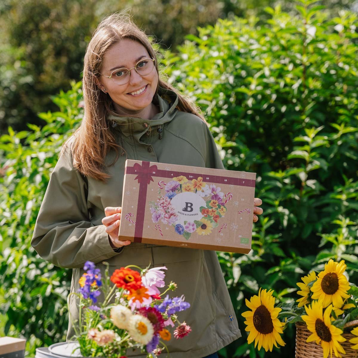 Calendrier de l’Avent aux graines de fleurs