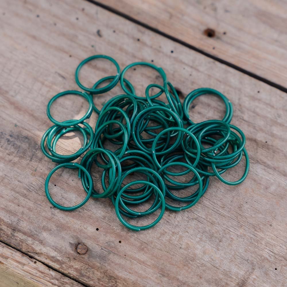 Cercles végétaux enduits de PVC, 3 pièces