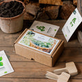 Coffret d'herbes aromatiques - 12 sachets de graines biologiques