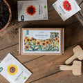 Coffret tournesol - 12 sachets de graines biologiques