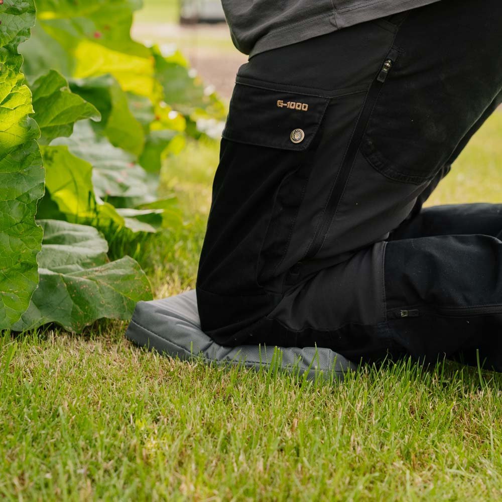 Coussin de genoux gris, L : 40,2 cm x l : 26,3 cm