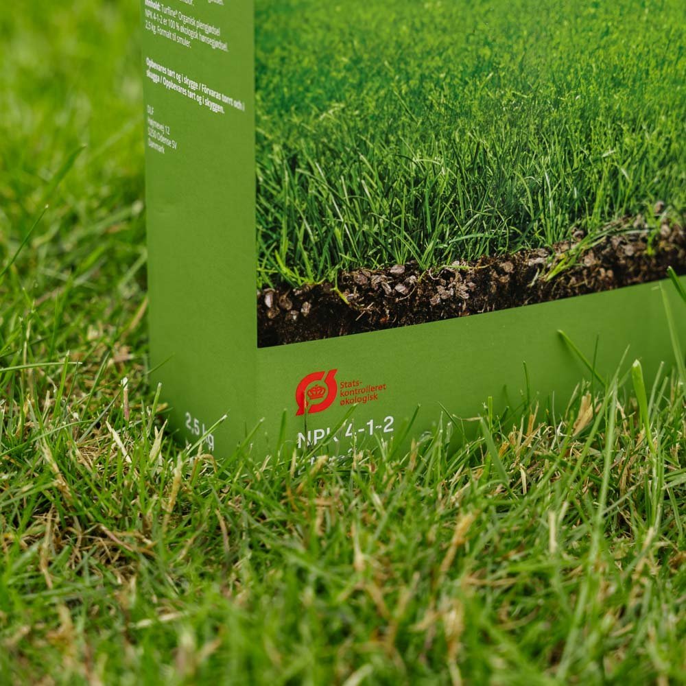 Engrais organique pour pelouse Turfline 4/1/2, 2,5 kg