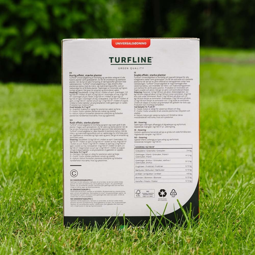 Engrais universel Turfline 12/2/10, 3,5 kg
