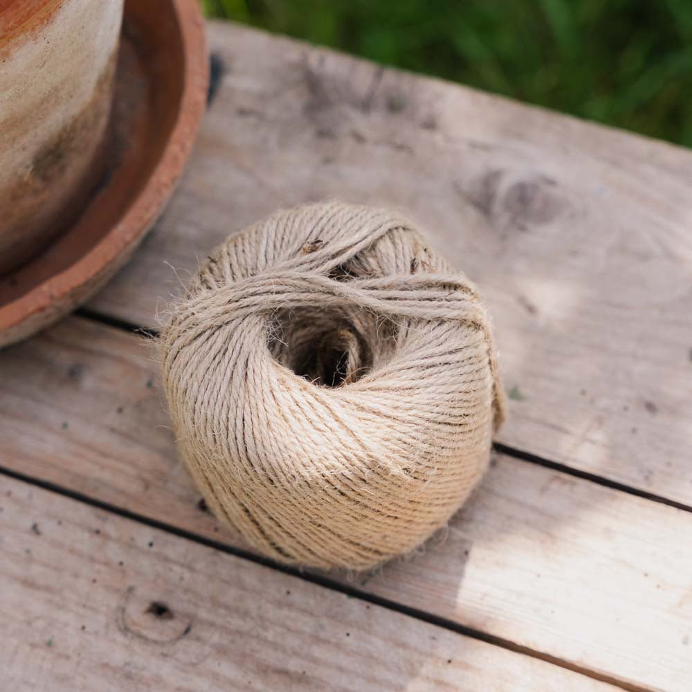 Ficelle de jute couleur pierre pâle, 5 m