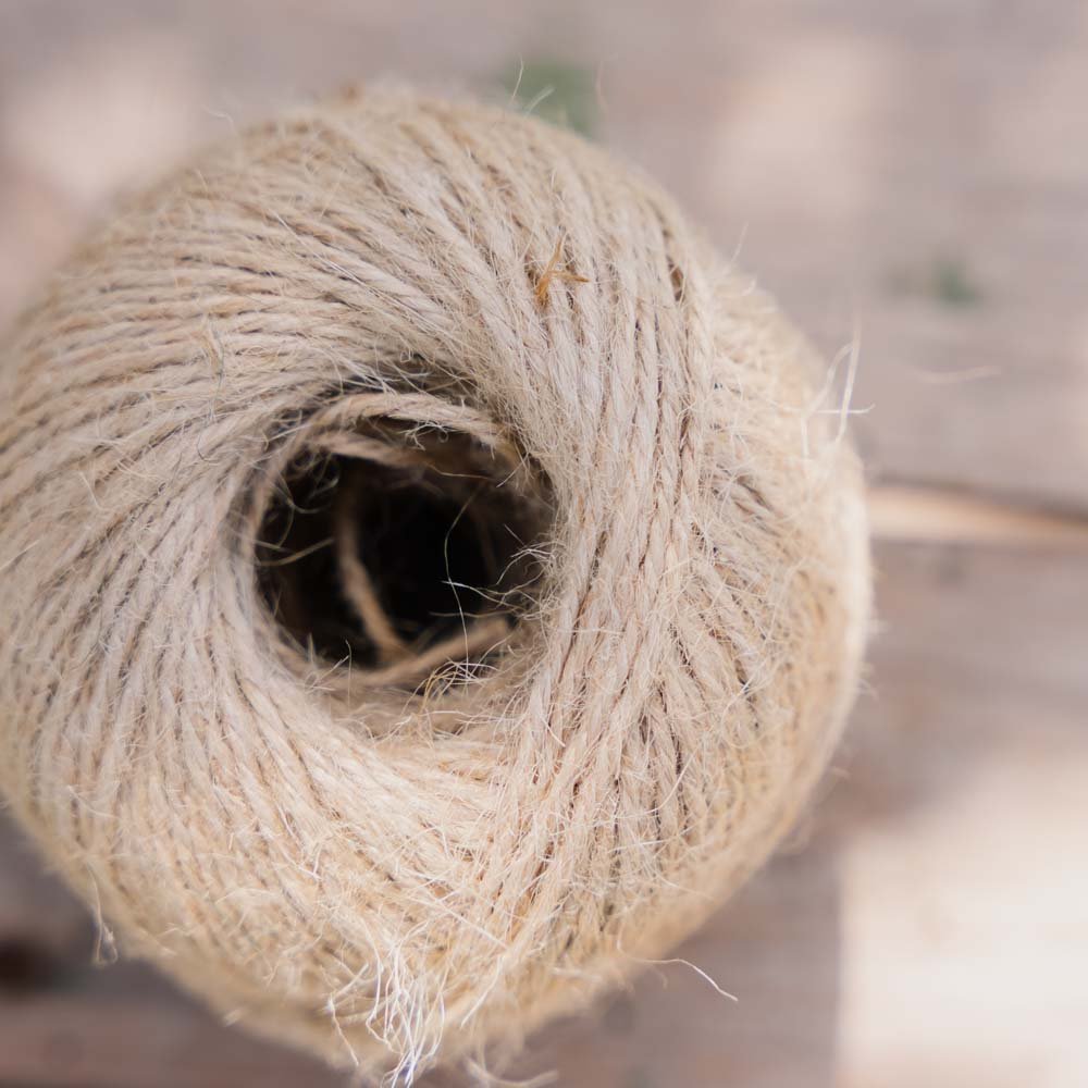 Ficelle de jute naturelle, 80 m