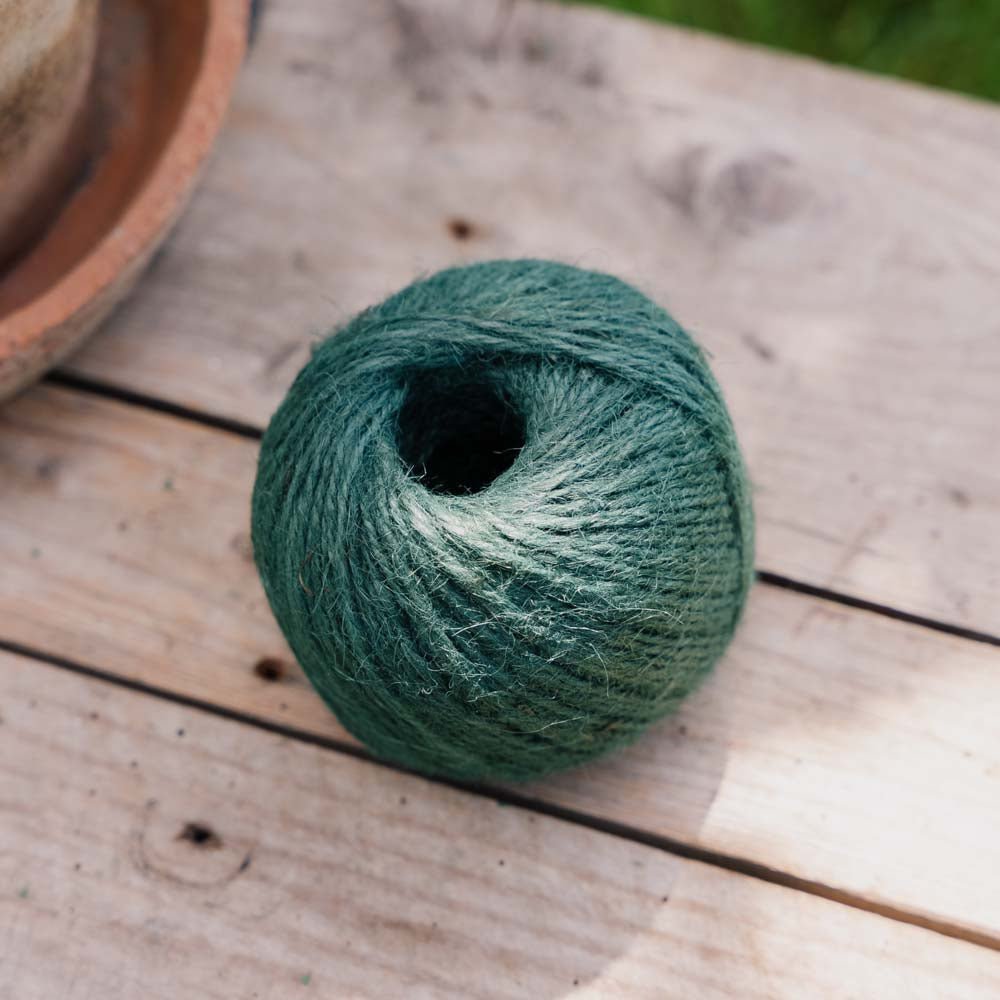 Ficelle de jute vert pâle, 80 m