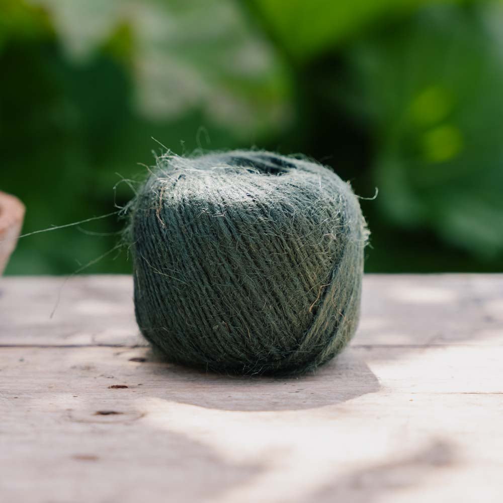 Ficelle de jute verte, 80 m