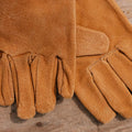 Gants de jardin en cuir, taille unique