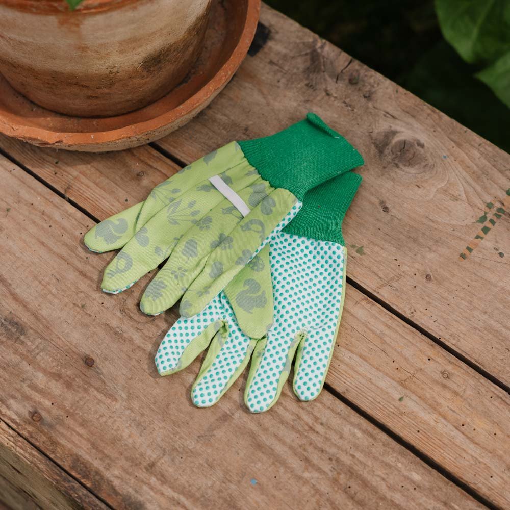 Gants pour enfants, verts
