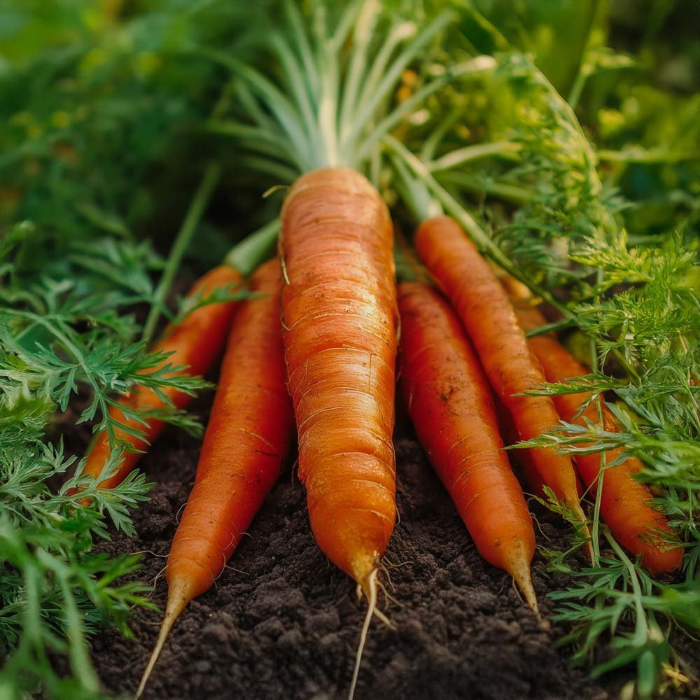 Graines de carotte 'Autumn King 2' - 500 graines biologiques