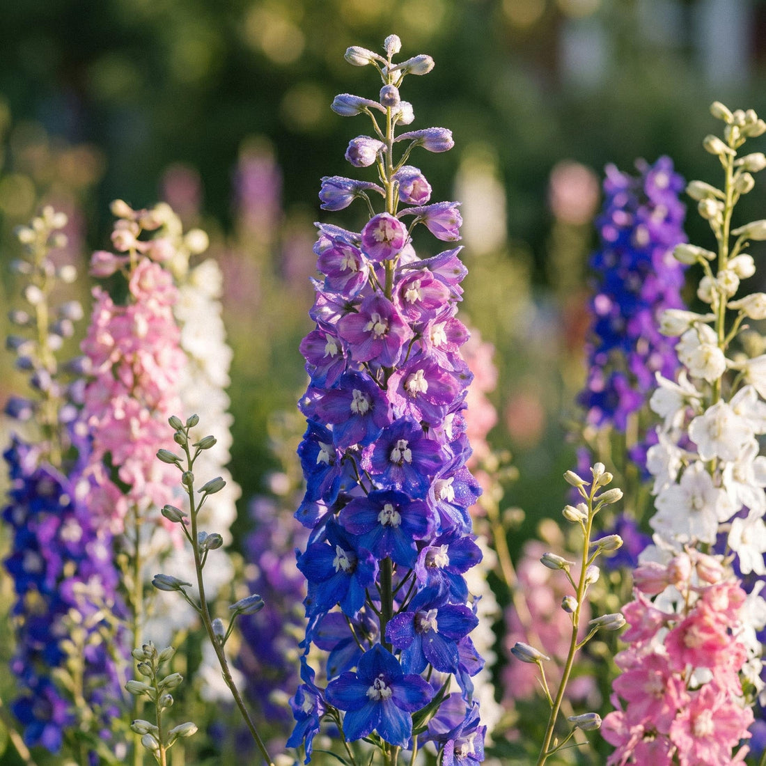 Graines de delphinium 'Kunigunde' - 90 graines biologiques