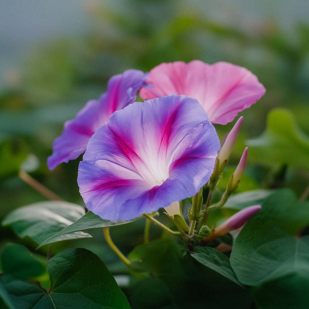 Graines de gloire du matin 'Common Morning Glory' - 65 graines biologiques