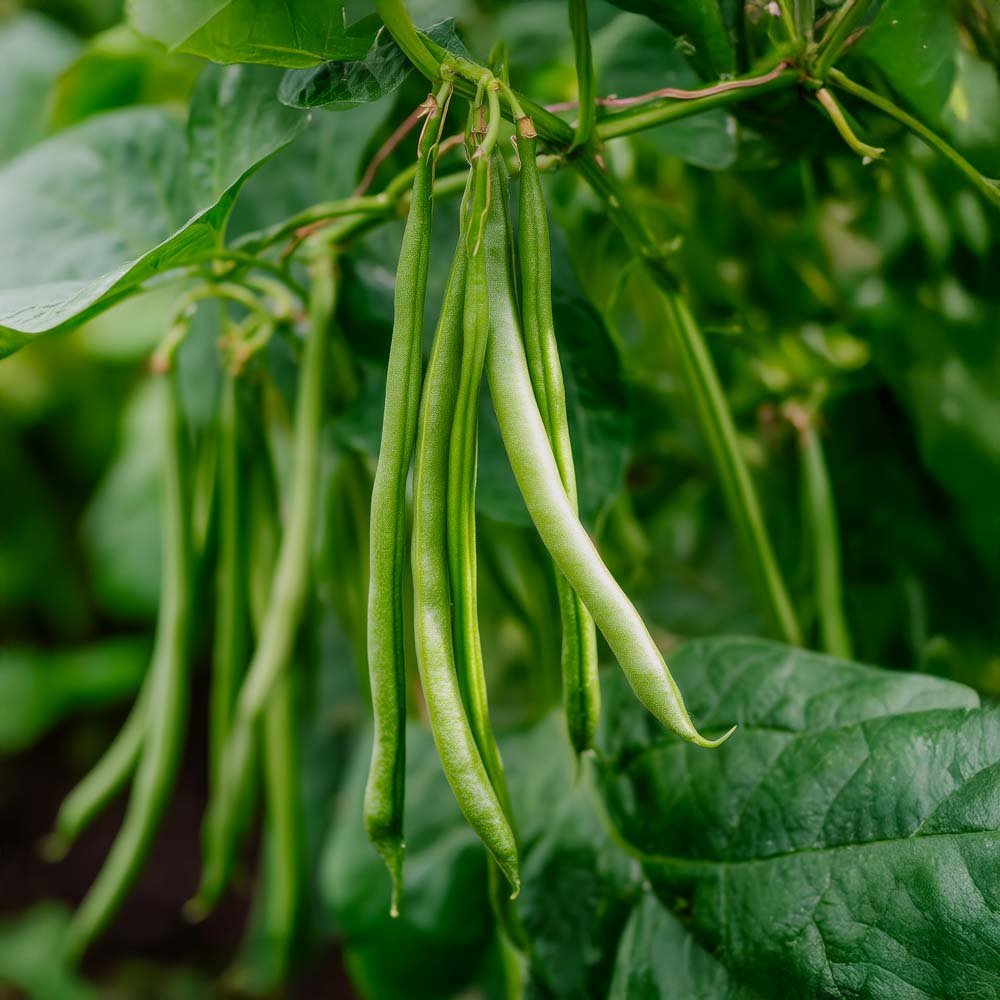 Graines de haricot nain 'Davis' - 40 graines biologiques