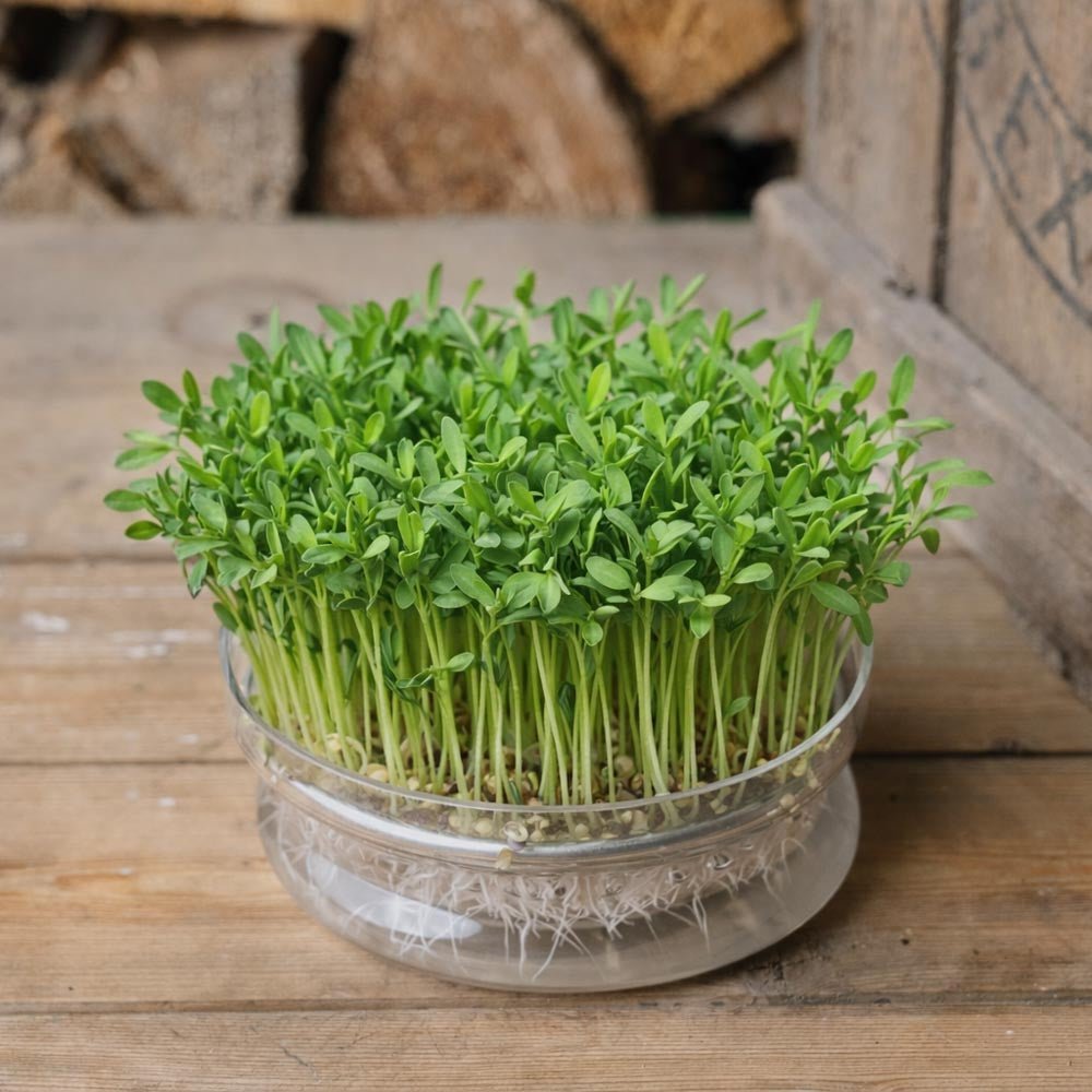 Graines de micropousses de lentille verte - 500 graines biologiques