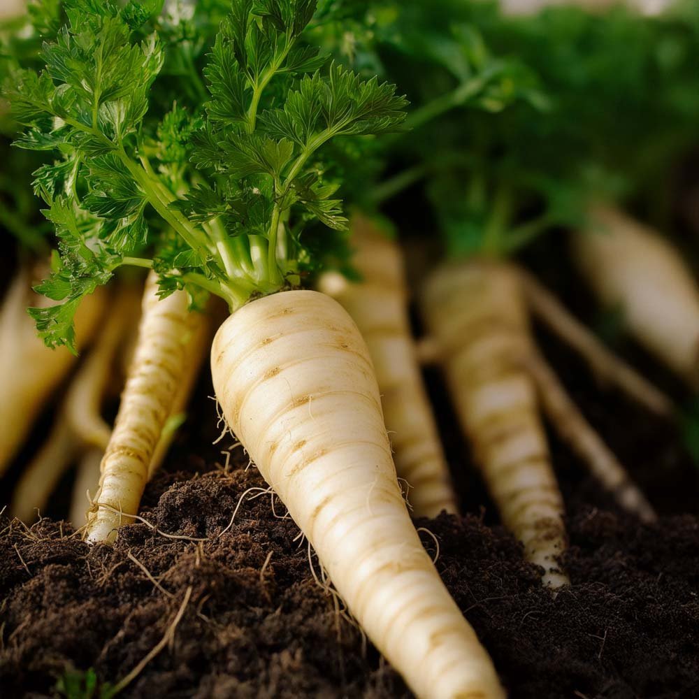 Graines de racine de persil 'Halflange' - 200 graines biologiques