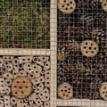 Grand hôtel à insectes, L : 12 cm l : 50 cm H : 38 cm