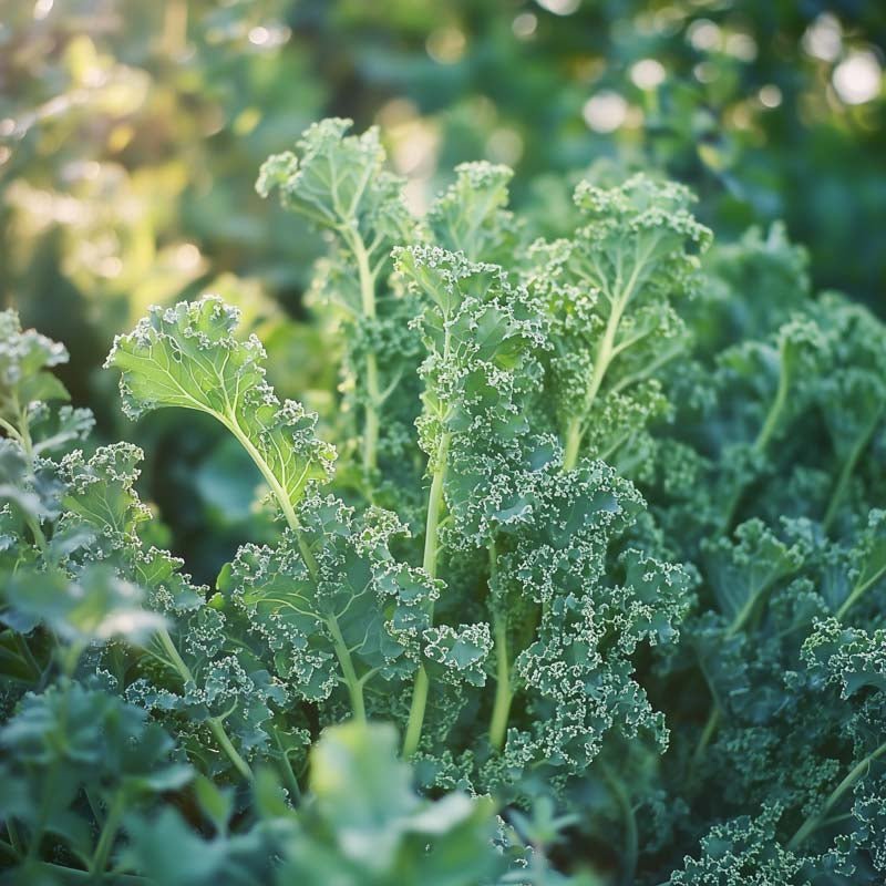 Grønkålsfrø 'Lerchenzungen' - 50 Økologiske Frø