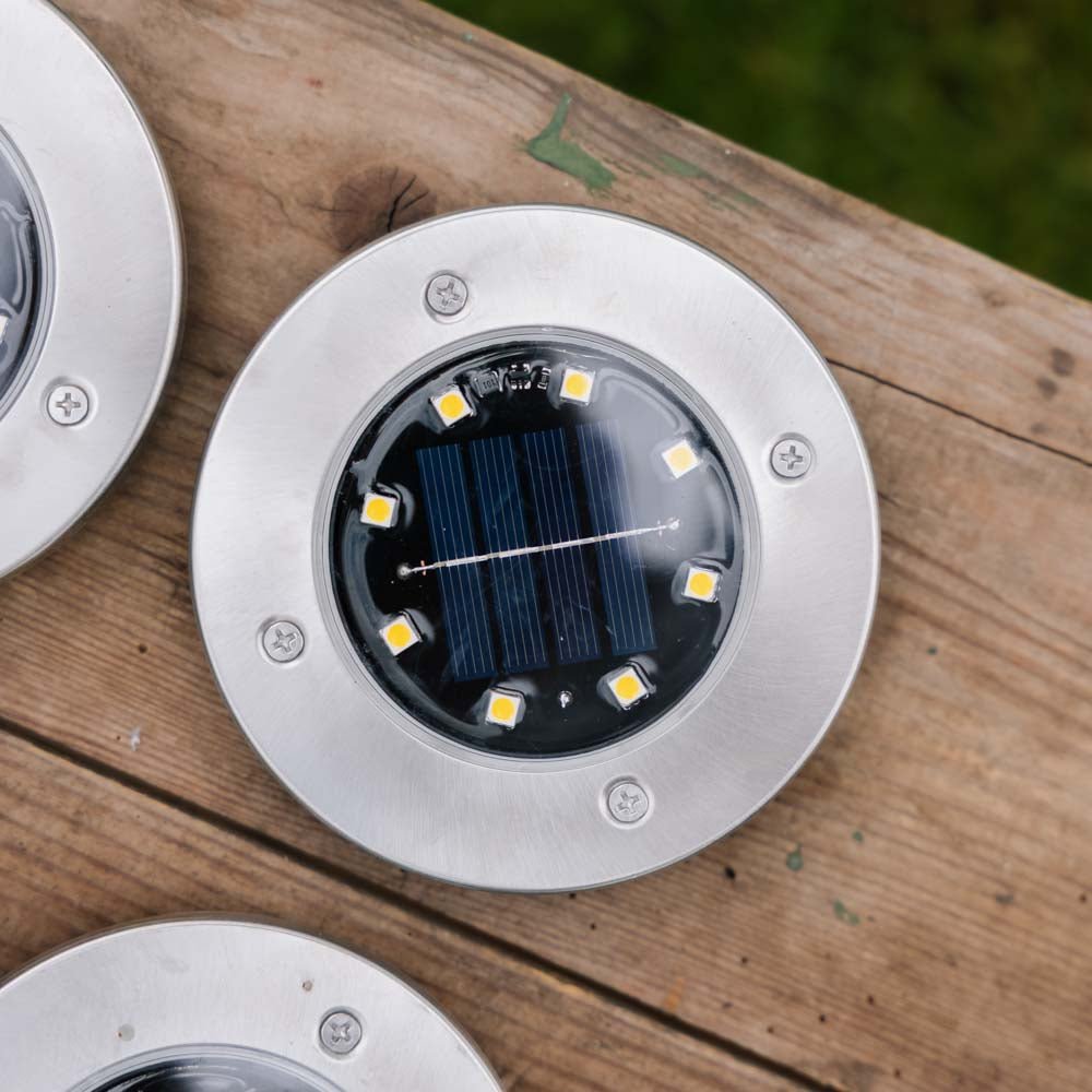 Lot de 4 spots solaires