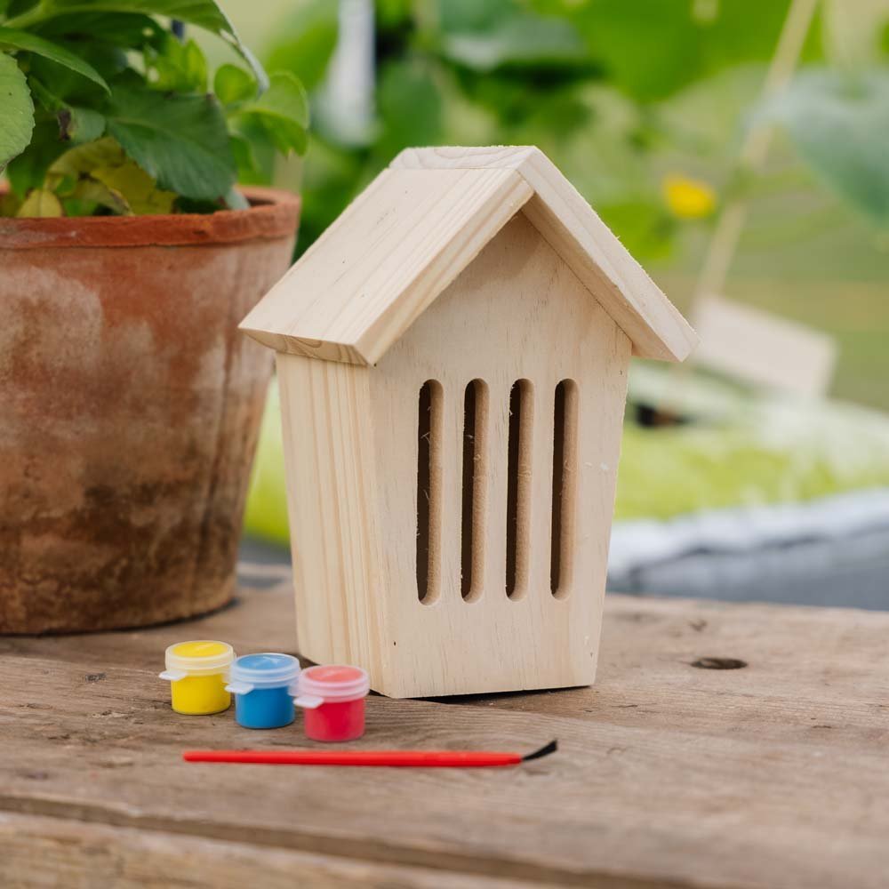 Maison à papillons à peindre soi - même