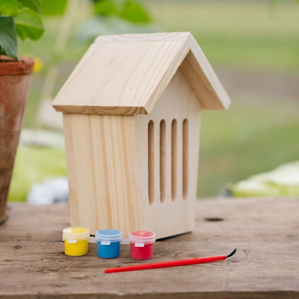 Maison à papillons à peindre soi - même