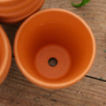 Pots en terre cuite 7/8 cm, 7 pièces
