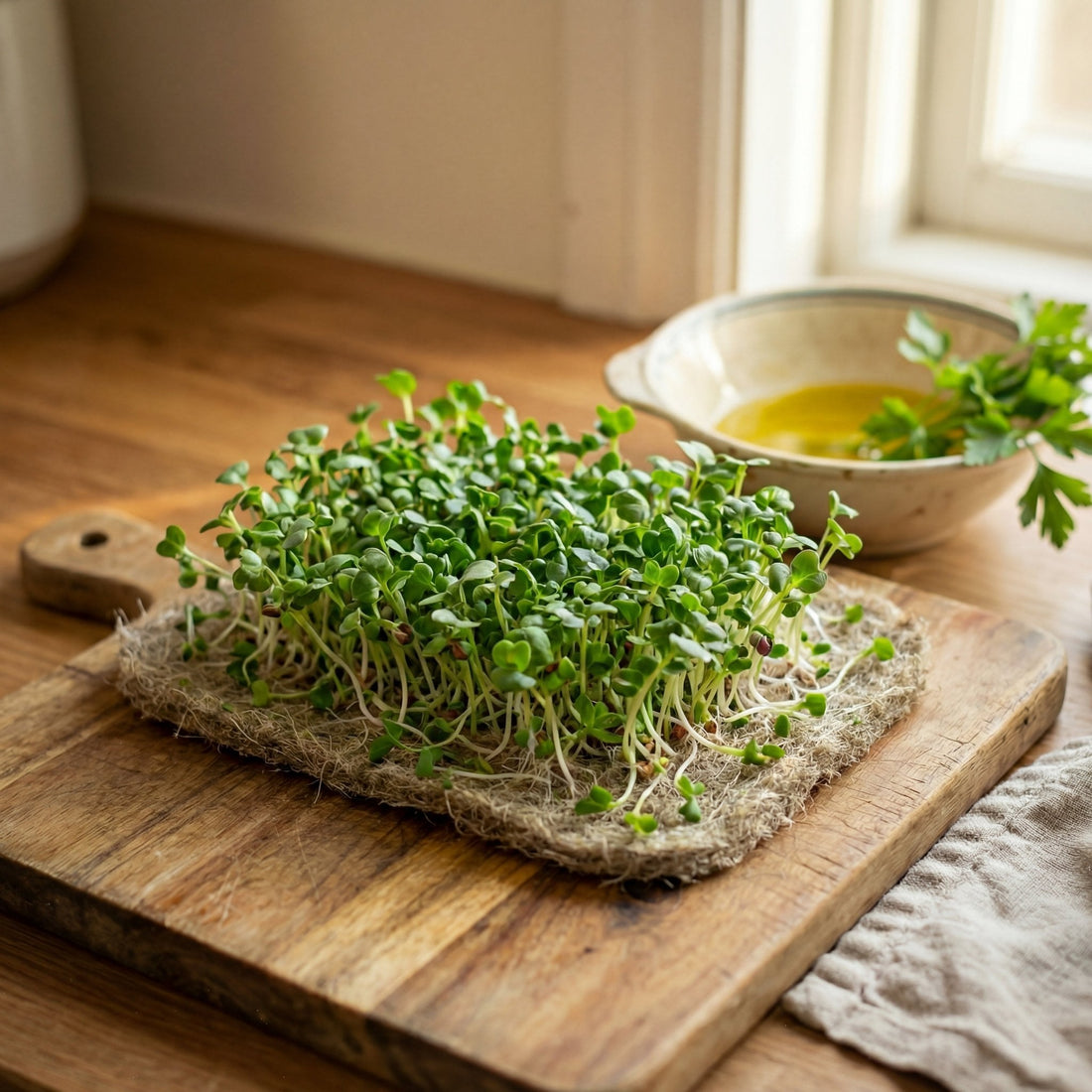 Tapis en chanvre pour micro - pousses, lot de 10